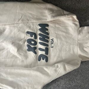 White Fox Boutique Cream Hoodie